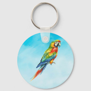 Parrot Key Ring