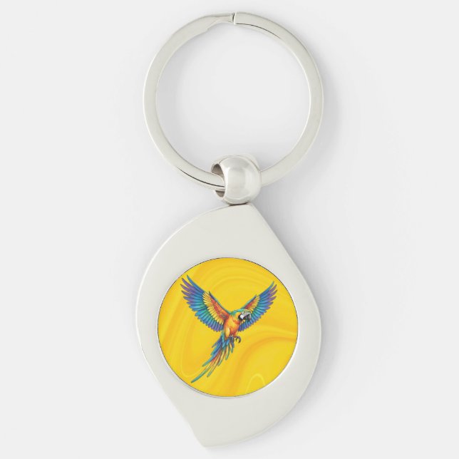 Parrot Key Ring (Front)