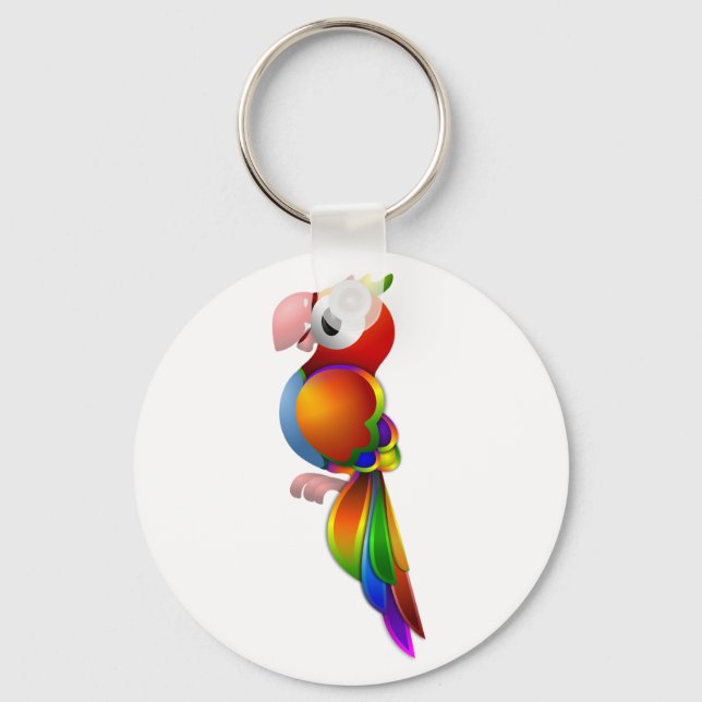 Parrot Keychain (Front)