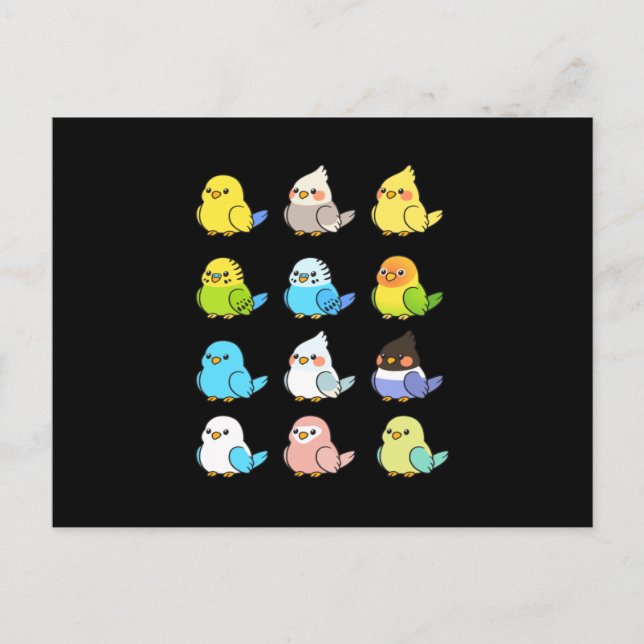 Parrot Kids Bird Pet Postcard (Front)