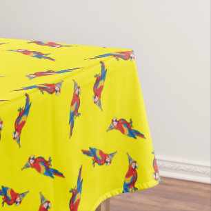Parrot Kids Birthday Party Tablecloth