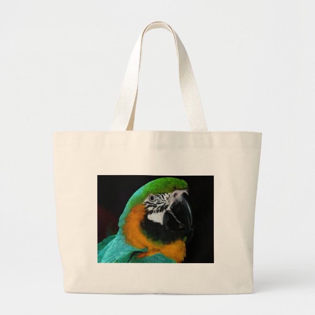 Parrot Large Tote Bag (Front)