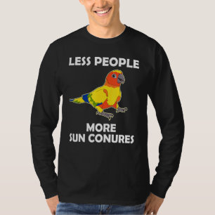 Parrot Less People Sun Conure T-Shirt