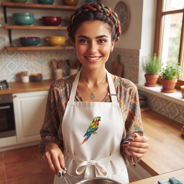 Parrot Long Apron (Creator Uploaded)