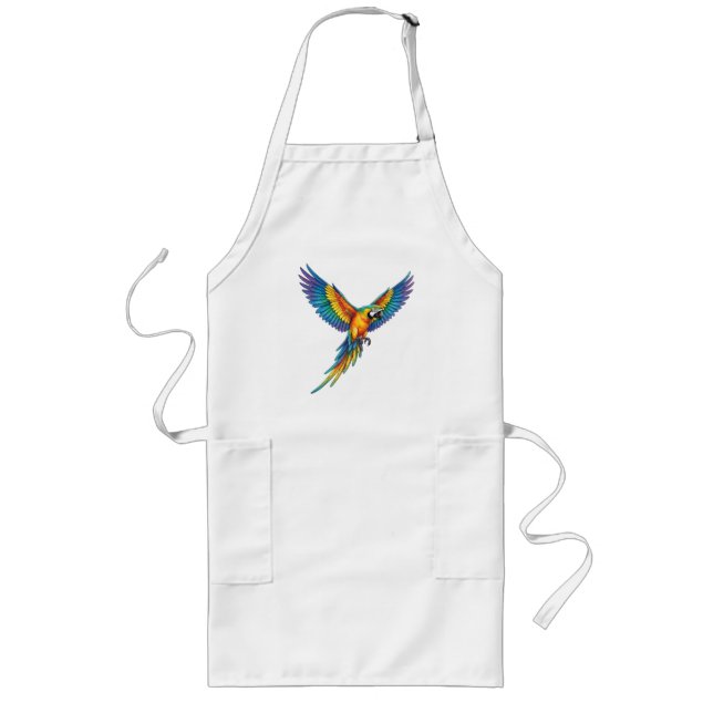 Parrot Long Apron (Front)