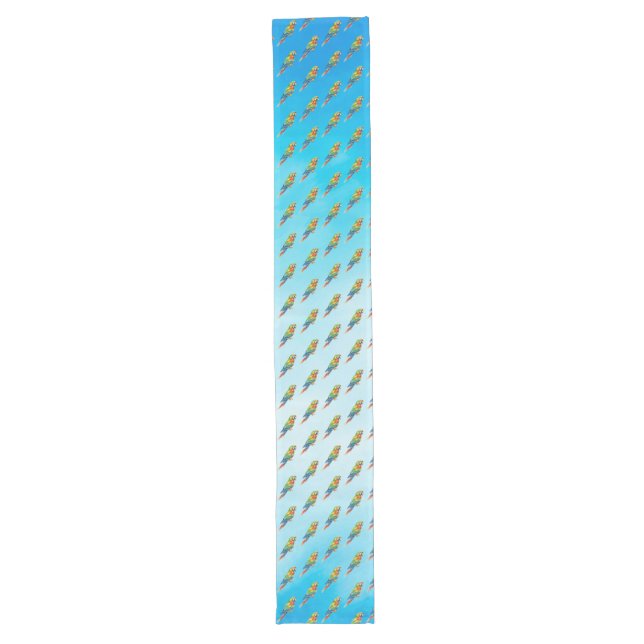 Parrot Long Table Runner (Front)