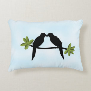 Parrot Love Decorative Cushion