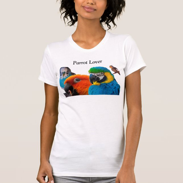 Parrot Lover T-Shirt (Front)