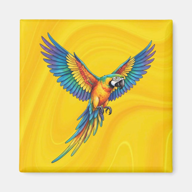 Parrot Magnet (Front)