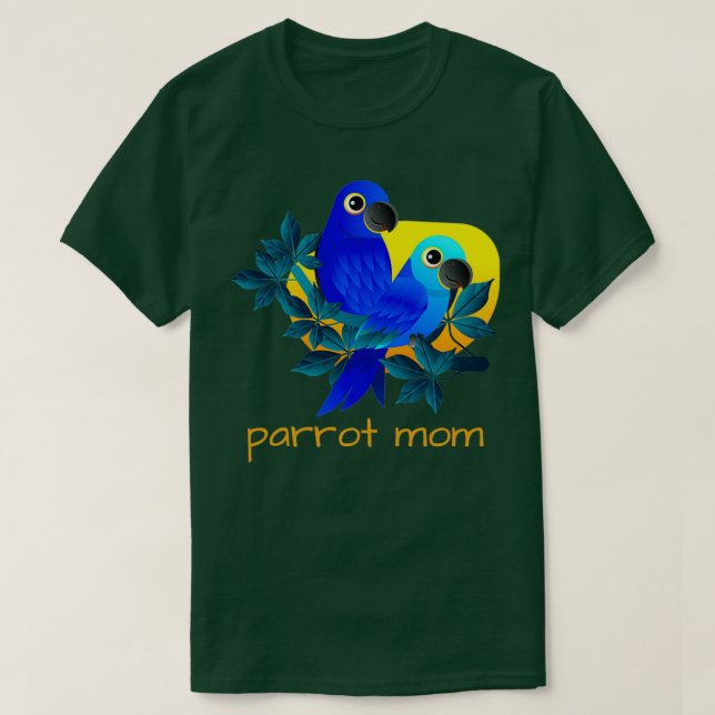 Parrot Mum 14 T-Shirt (Design Front)