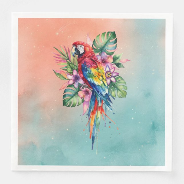 Parrot Napkin (Front)