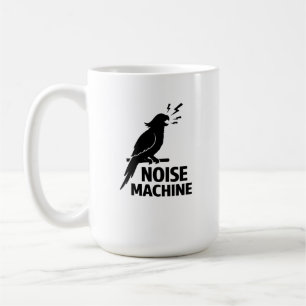 Parrot Noise Machine Funny Pet Owner Design Coffee Mug