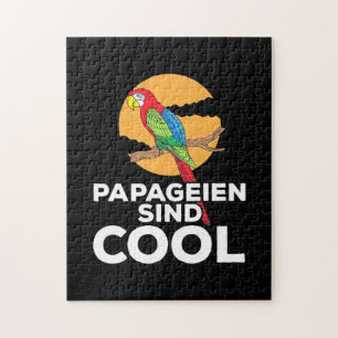 Parrot Papageien Sind Cool Jigsaw Puzzle
