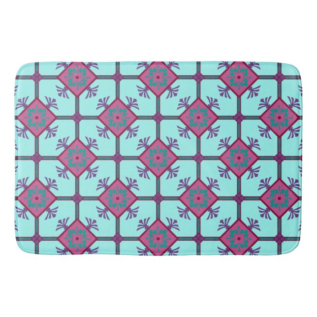 Parrot Paradise Bath Mat (Front)