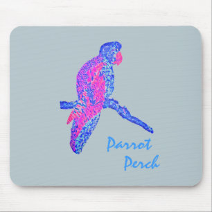Parrot Perch Mouse Pad