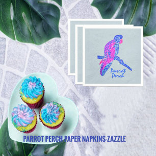 Parrot Perch  Napkin