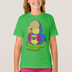 Parrot Photographer Camera T-Shirt