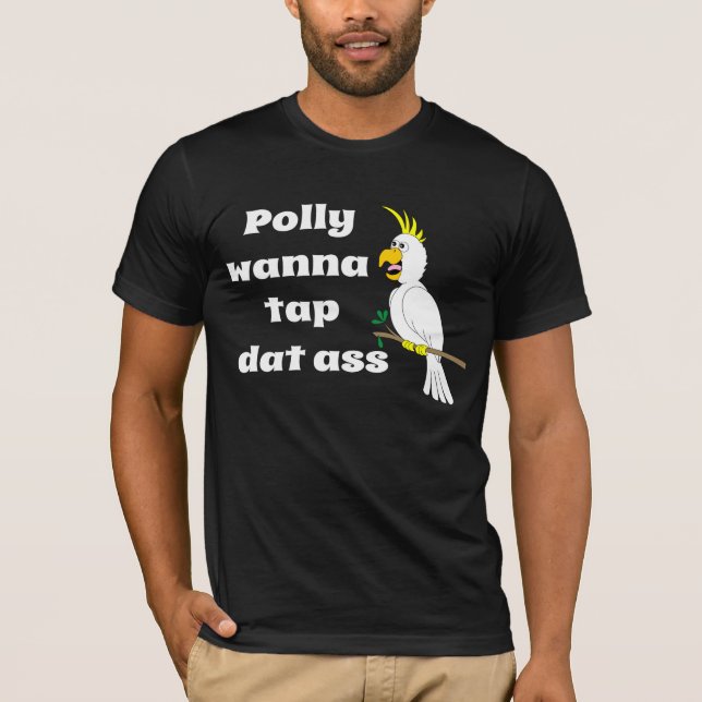 Parrot Pick up Line T-Shirt (Front)