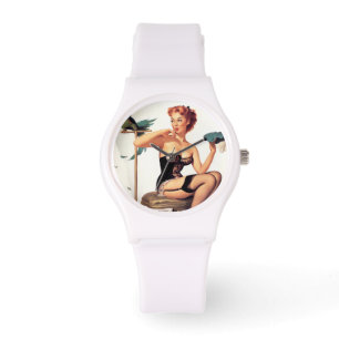 Parrot Pin Up Watch