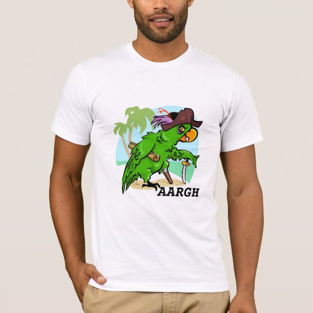 Parrot Pirate T-Shirt (Front)