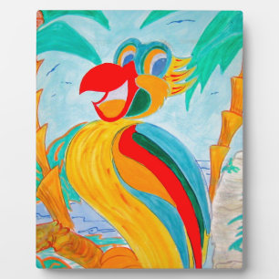 parrot plaque