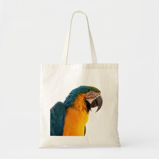 Parrot Post-it Notes Tote Bag (Front)
