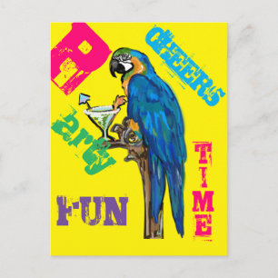 PARROT POSTCARD