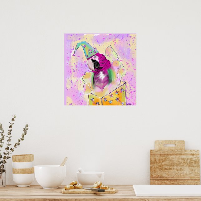 Parrot Poster (Kitchen)