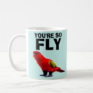 PARROT PUN FUNNY COFFEE MUG
