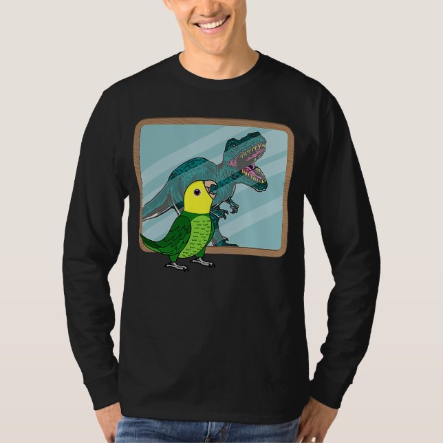 Parrot & Rex Reflection I Double Yellow headed Ama T-Shirt (Front)