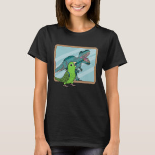 Parrot & Rex Reflection I Green Parrotlet T-Shirt