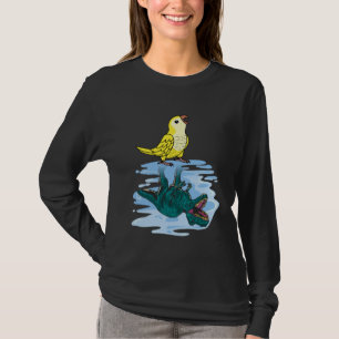 Parrot & Rex Reflection I Lutino Monk Parakeet Qua T-Shirt