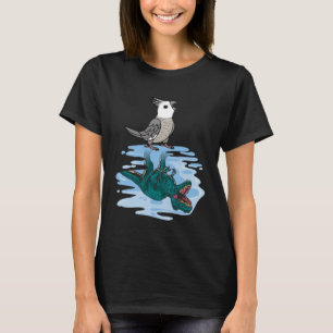 Parrot & Rex Reflection I White faced Grey Cockati T-Shirt