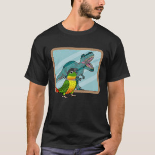 Parrot & Rex Reflection I Yellow sided Green Cheek T-Shirt