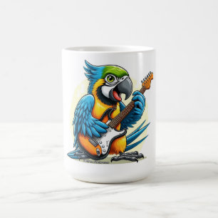 Parrot Rock Music Coffee Mug