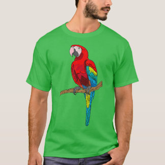 Parrot Sea Parrot Gift Colourful T-Shirt