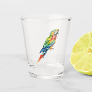 Parrot Shot Glass