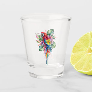 Parrot Shot Glass