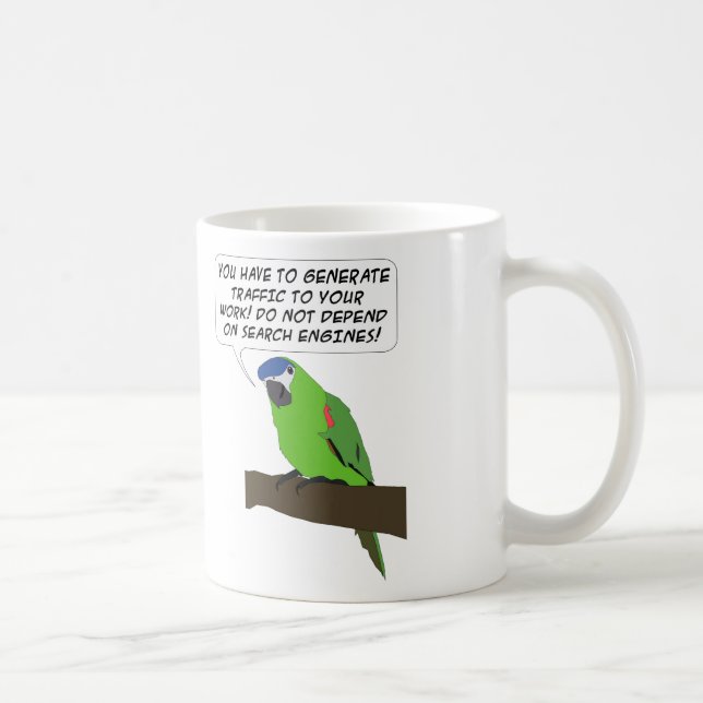 Parrot Speech Coffee Mug (Right)