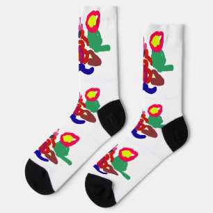 Parrot summer pop socks