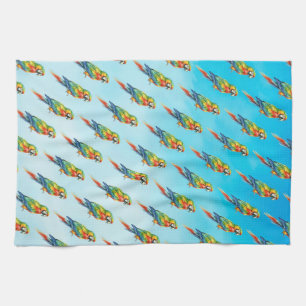 Parrot Tea Towel