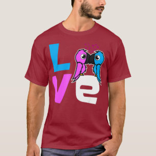 Parrot The Cute Parakeet For Men Women Animals T-Shirt