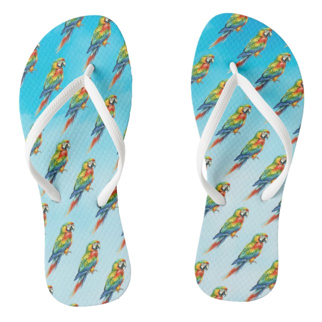 Parrot Thongs (Footbed)
