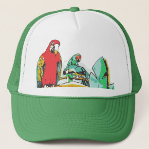 Parrot Trio Trucker Hat