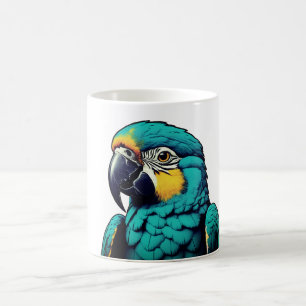Parrot Tropical Bird Design Mug