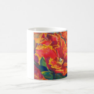 Parrot Tulip Dance Coffee Mug