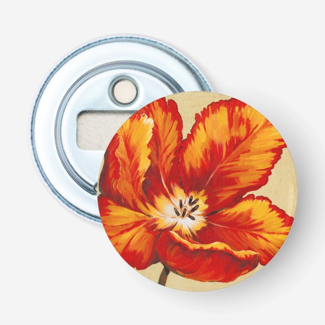 Parrot Tulip I Bottle Opener (Front)
