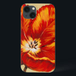 Parrot Tulip I iPhone 13 Case<br><div class="desc">Floral</div>
