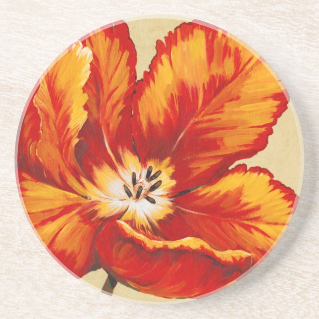 Parrot Tulip I Coaster (Front)