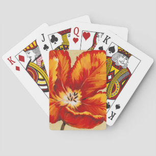 Parrot Tulip I Playing Cards